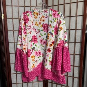 The Pioneer Woman Floral Multicolor Kimono